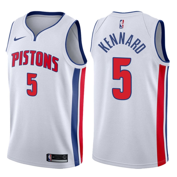 Detroit Pistons #5 Luke Kennard Association Jersey