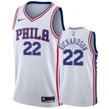 Philadelphia 76ers #22 Malachi Richardson Association Jersey