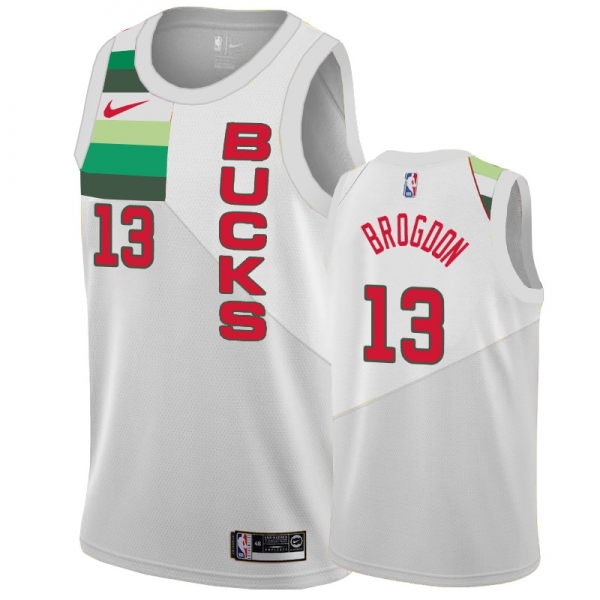 Milwaukee Bucks #13 Malcolm Brogdon Earned Jersey