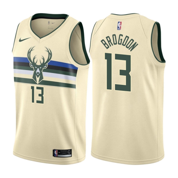 Milwaukee Bucks #13 Malcolm Brogdon City Jersey