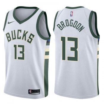 Milwaukee Bucks #13 Malcolm Brogdon Association Jersey