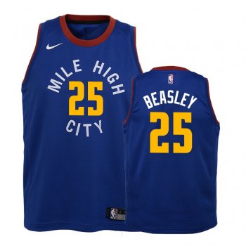 Youth Denver Nuggets #25 Malik Beasley Statement Jersey