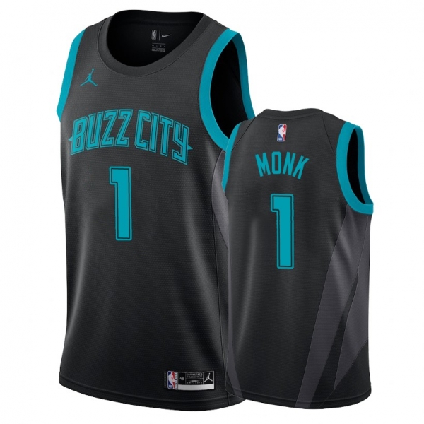 Charlotte Hornets #1 Malik Monk City Jersey