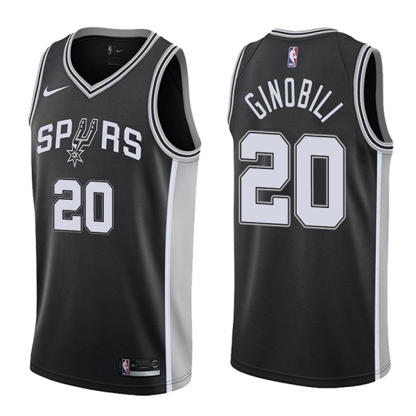 San Antonio Spurs #20 Manu Ginobili Icon Jersey