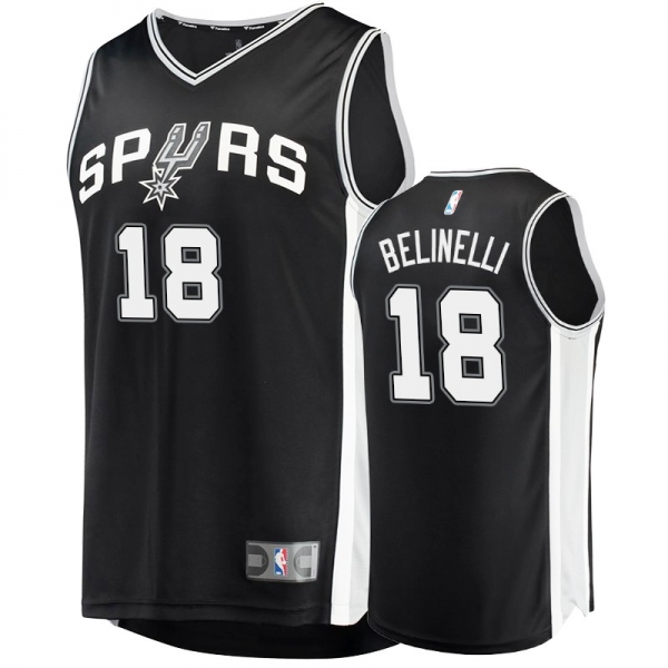 San Antonio Spurs #18 Marco Belinelli Icon Jersey