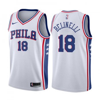 Philadelphia 76ers #18 Marco Belinelli Association Jersey