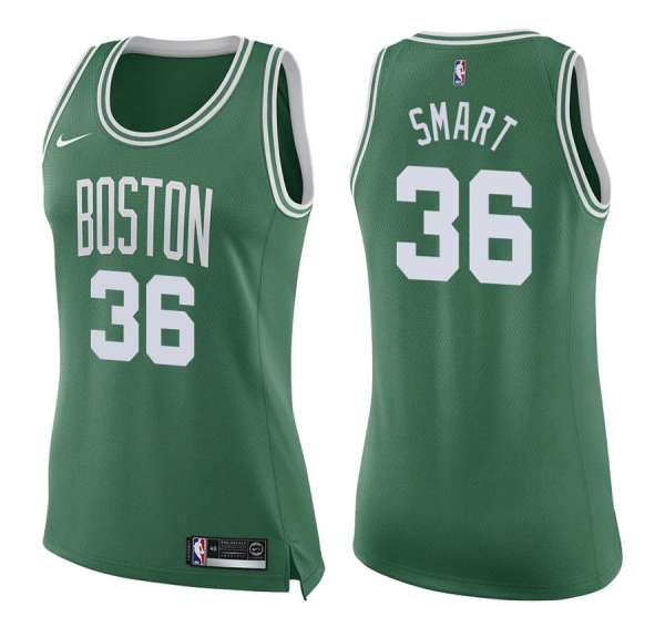 Women's Boston Celtics #36 Marcus Smart Icon Jersey