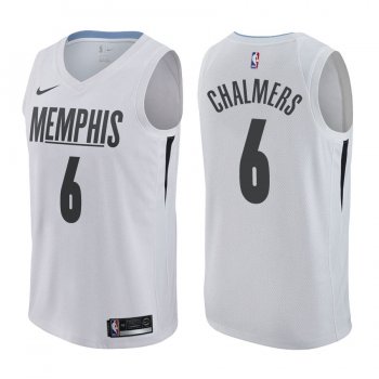 Memphis Grizzlies #6 Mario Chalmers City Jersey