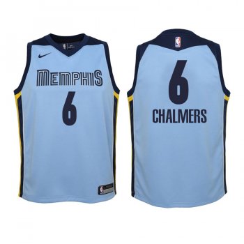 Youth Memphis Grizzlies #6 Mario Chalmers Statement Jersey