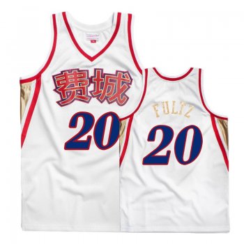 Philadelphia 76ers #20 Markelle Fultz Chinese New Year Jersey