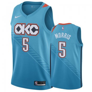 Oklahoma City Thunder #5 Markieff Morris City Jersey