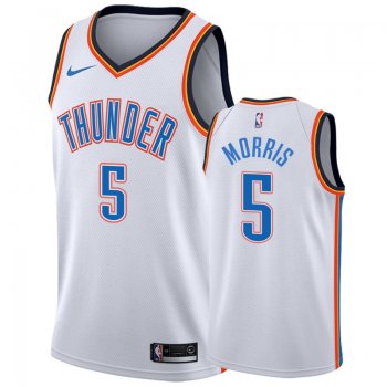 Oklahoma City Thunder #5 Markieff Morris Association Jersey