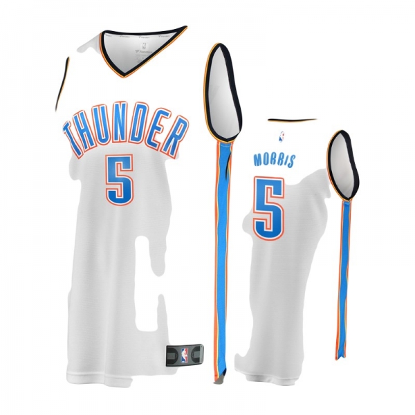 Youth Oklahoma City Thunder #5 Markieff Morris Icon Jersey