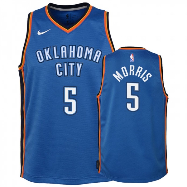 Youth Oklahoma City Thunder #5 Markieff Morris Icon Jersey