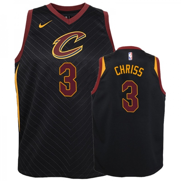 Youth Cleveland Cavaliers #3 Marquese Chriss Statement Jersey