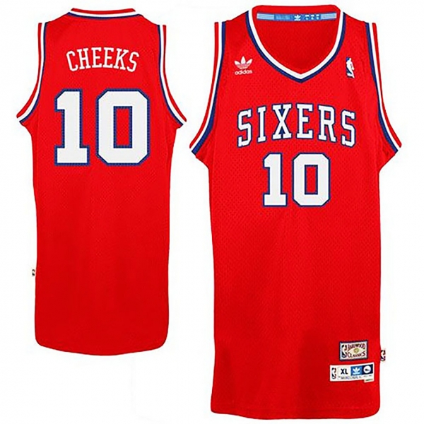 Philadelphia 76ers Maurice Cheeks Hardwood Classics Jersey