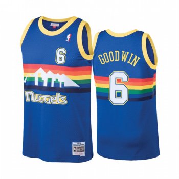 Denver Nuggets #6 Brandon Goodwin Hardwood Classics Jersey