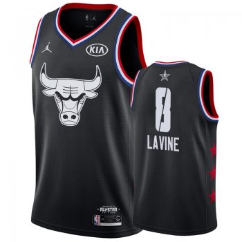 Bulls Zach LaVine 2019 All-Star Game Jersey - Black