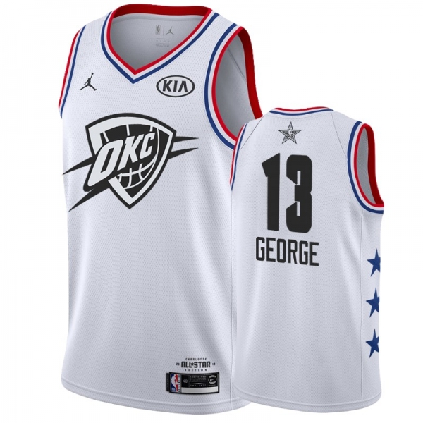 Oklahoma City Thunder #13 Paul George All-Star Jersey