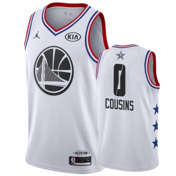 Golden State Warriors #0 DeMarcus Cousins All-Star Jersey