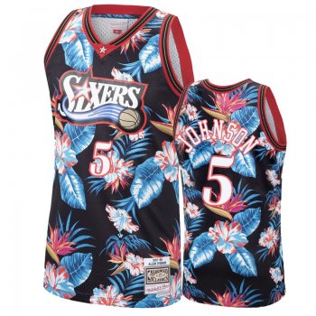 Philadelphia 76ers #5 Amir Johnson Fashion Jersey