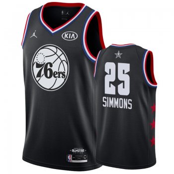 Philadelphia 76ers #25 Ben Simmons All-Star Jersey