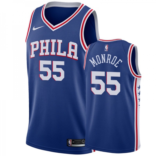 76ers Greg Monroe Icon Men's Jersey