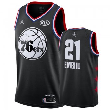 Philadelphia 76ers #21 Joel Embiid All-Star Jersey