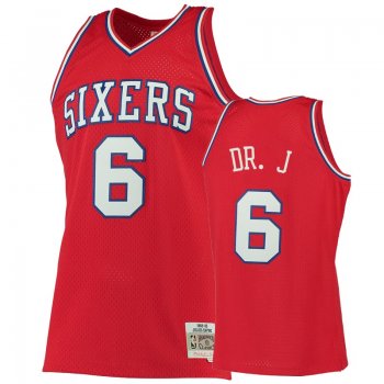 Philadelphia 76ers #6 Julius Erving Nickname Jersey