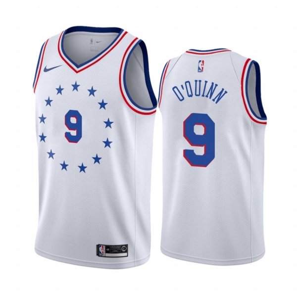 Philadelphia 76ers #9 Kyle O'Quinn Earned Jersey