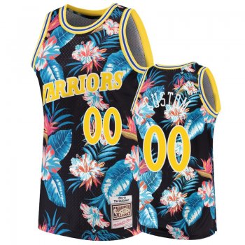 Golden State Warriors #00 Custom Hardwood Classics Jersey