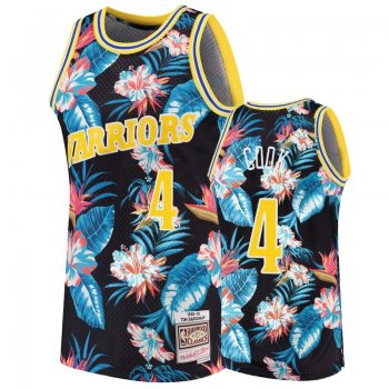 Black Warriors Quinn Cook Floral Fashion 90's Collection Jersey