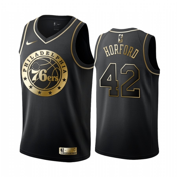 Philadelphia 76ers #42 Al Horford Golden Edition Jersey