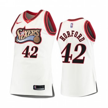 Philadelphia 76ers #42 Al Horford Hardwood Classics Jersey