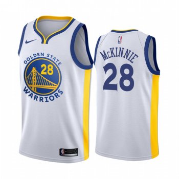 Golden State Warriors #28 Alfonzo McKinnie Association Jersey