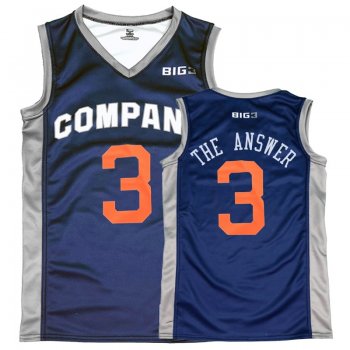 BIG 3 #3 Allen Iverson Big 3 Jersey