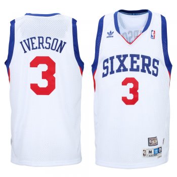 Philadelphia 76ers Allen Iverson Hardwood Classics Jersey