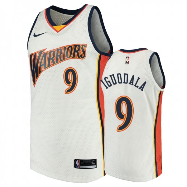 Golden State Warriors #9 Andre Iguodala Hardwood Classics Jersey