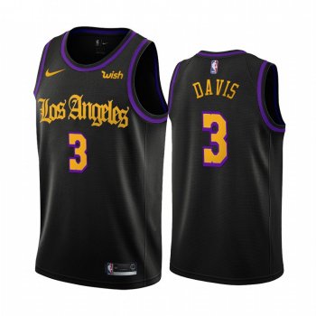 Los Angeles Lakers #3 Anthony Davis City Jersey