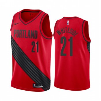 Portland Trail Blazers #21 Hassan Whiteside Statement Jersey