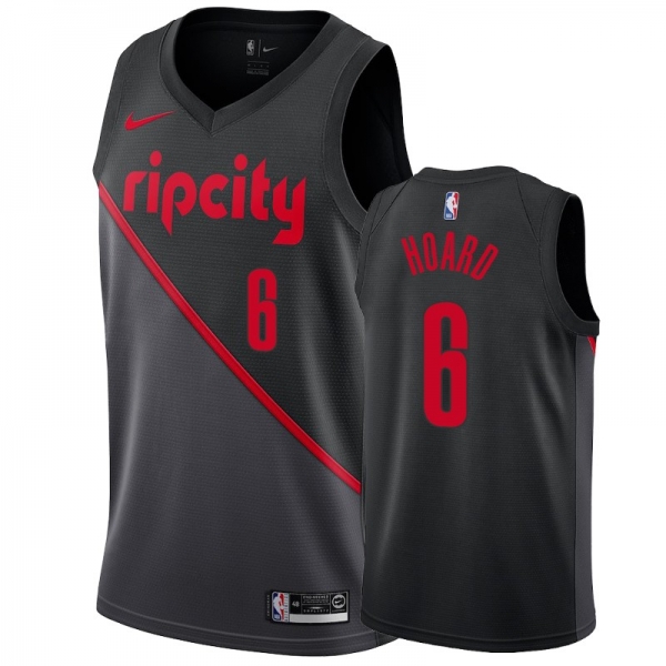 Portland Trail Blazers #6 Jaylen Hoard City Jersey