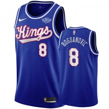 Sacramento Kings #8 Bogdan Bogdanovic Throwback Jersey