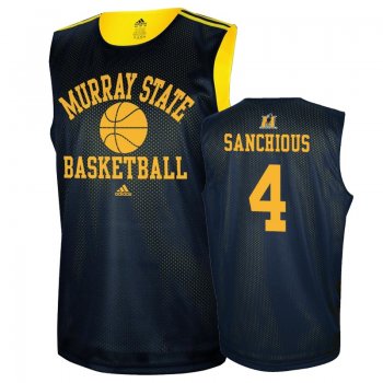 NCAA Basketball #4 Brion Sanchious College Basketball Jersey