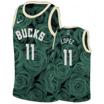 Milwaukee Bucks #11 Brook Lopez Fashion Jersey