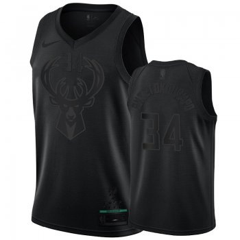 Milwaukee Bucks #34 Giannis Antetokounmpo MVP Jersey