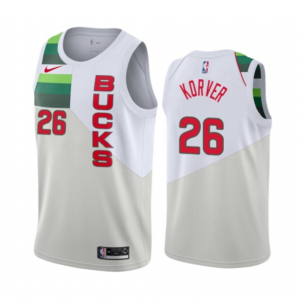 Milwaukee Bucks #26 Kyle Korver Earned Jersey