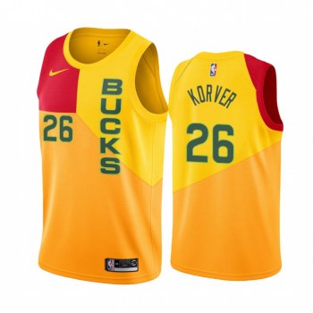 Milwaukee Bucks #26 Kyle Korver City Jersey