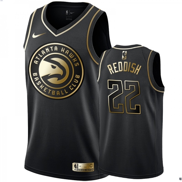 Atlanta Hawks #22 Cam Reddish Golden Edition Jersey