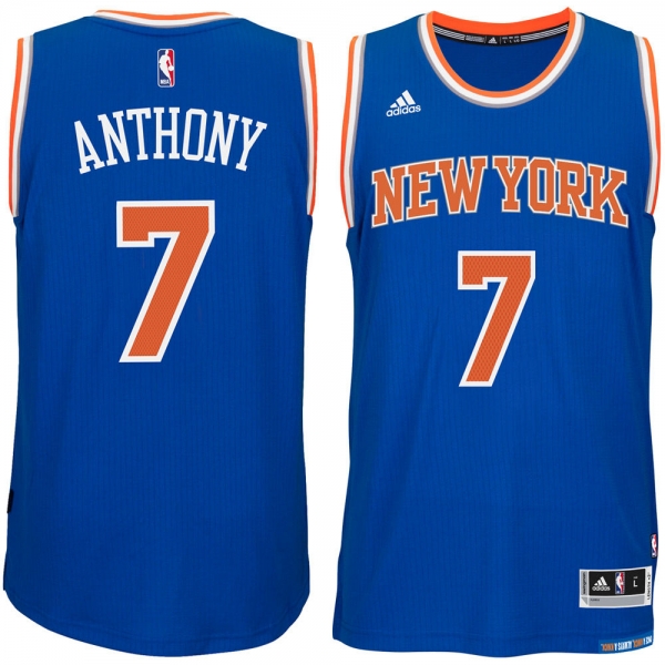 New York Knicks Carmelo Anthony Hardwood Classics Jersey