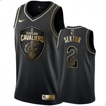 Cleveland Cavaliers #2 Collin Sexton Golden Edition Jersey